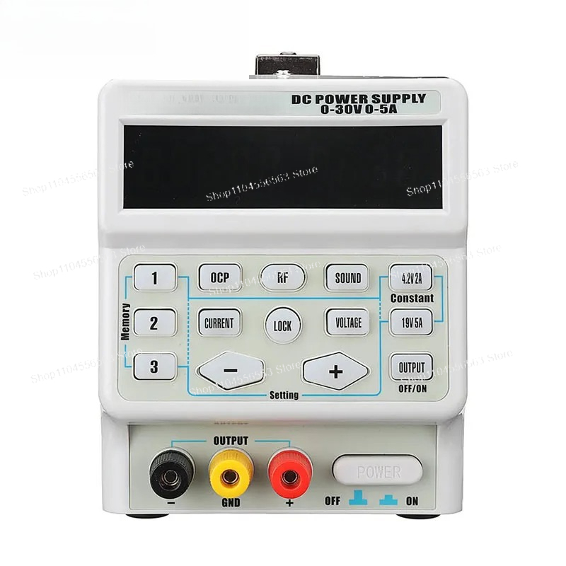 High Precision Dc Power Supply 30V 10A - 3005D แหล่งจ่ายไฟกระแสตรงแบบปรับได้ ดิจิทัล ความแม่นยำสูง 30V 5A