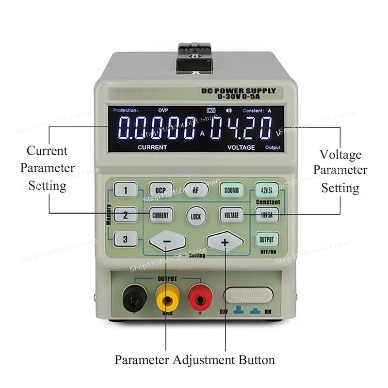 3005D แหล่งจ่ายไฟกระแสตรงแบบปร - High Precision Dc Power Supply 30V 10A บทวิจารณ์และราคา
