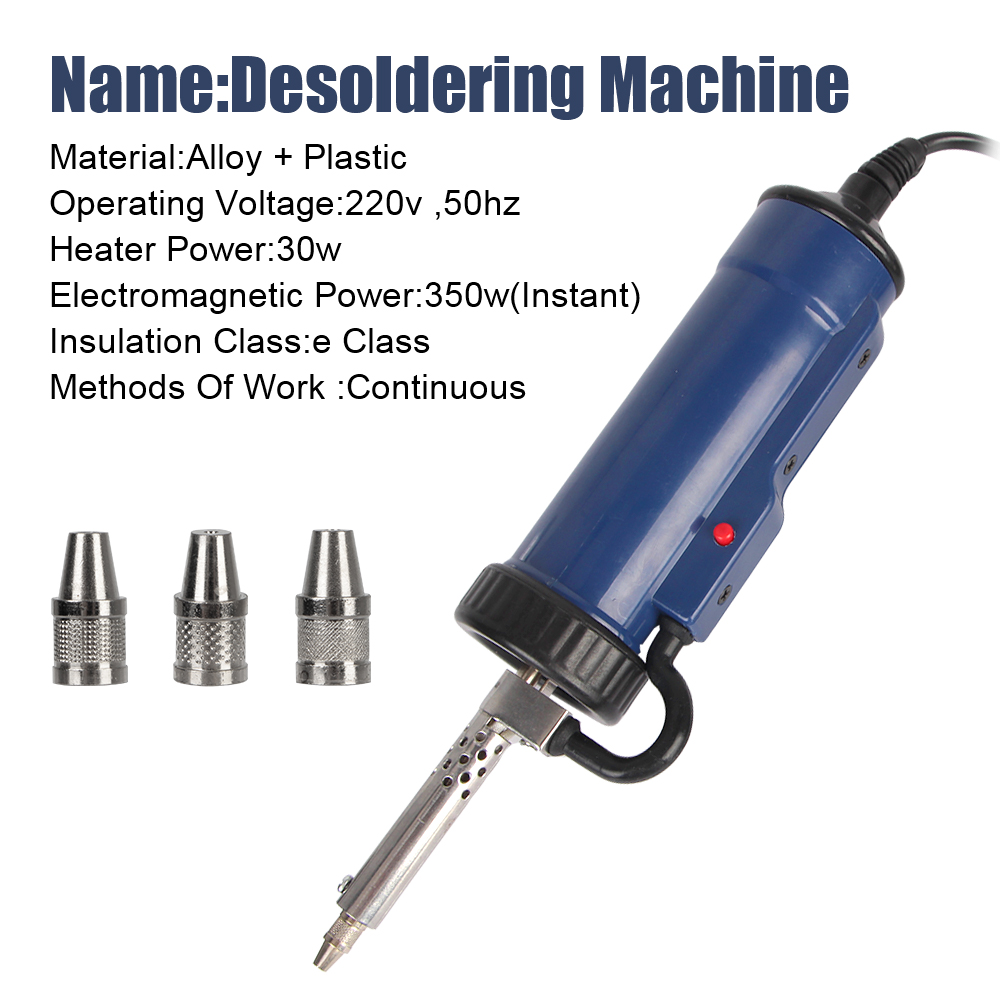 เครื่องดูดตะกั่วแบบอัตโนมัติพร - Desoldering Pump Electric Vacuum Station บทวิจารณ์และราคา
