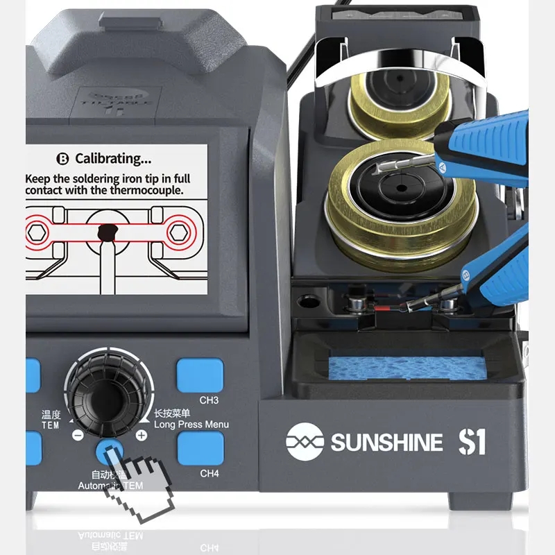 สถานีบัดกรีอเนกประสงค์ SUNSHIN - C210 Precision Soldering Station บทวิจารณ์และราคา