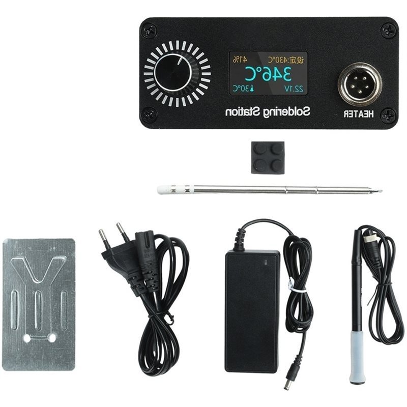สถานีบัดกรีดิจิตอล B03C-T12 แบ - T12 Soldering Station Oled บทวิจารณ์และราคา